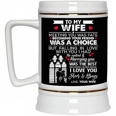 22 oz. Beer Stein