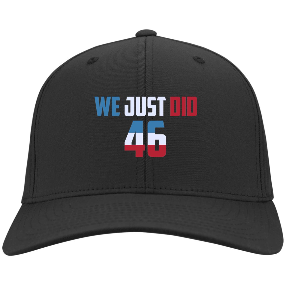 We Just Did 46 Twill Cap, Black, Twill Cap We Just Did 46 Twill Cap, Black, Twill Cap