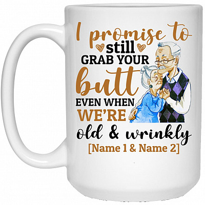 15 oz. White Mug
