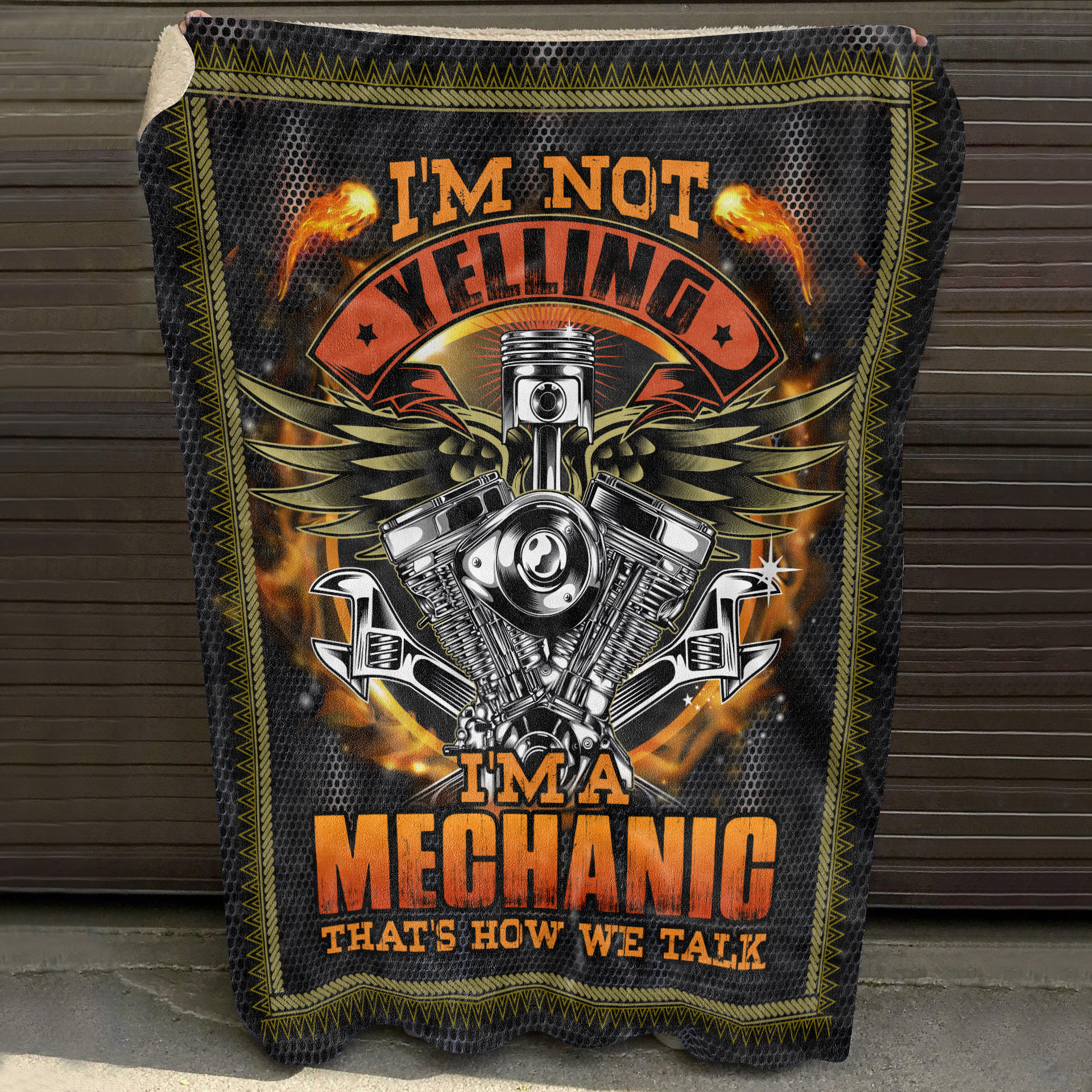 3O_ I-m A Mechanic(7) Blanket Mockup 10