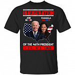 Joe Biden Kamala Harris Inauguration Of The 46th President Of The United States January 20th 2021 T-Shirt, Black, Unisex T-Shirt