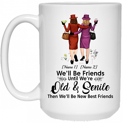 15 oz. White Mug