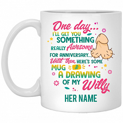 11 oz. White Mug
