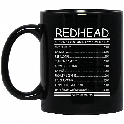 11 oz. Black Mug