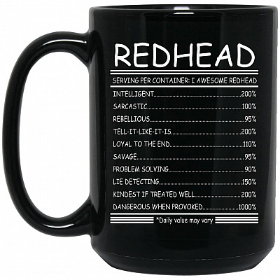15 oz. Black Mug