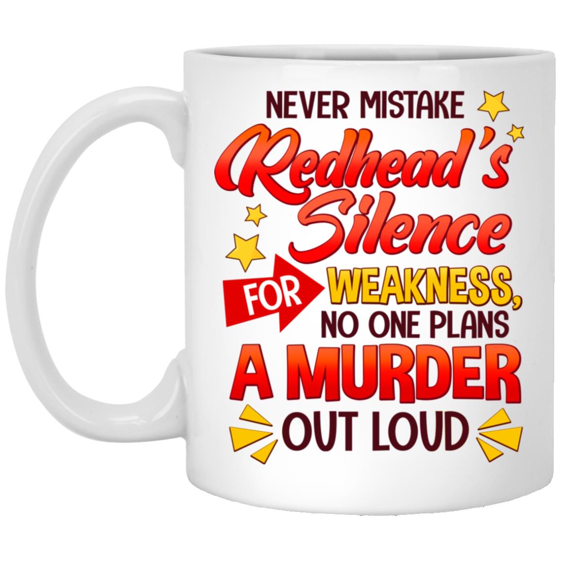 Redhead Mug, White, 11 oz. White Mug Redhead Mug, White, 11 oz. White Mug