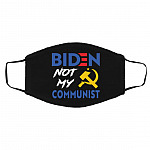 My Communist mask (1), Black, Cloth Face Cover – Medium/Large