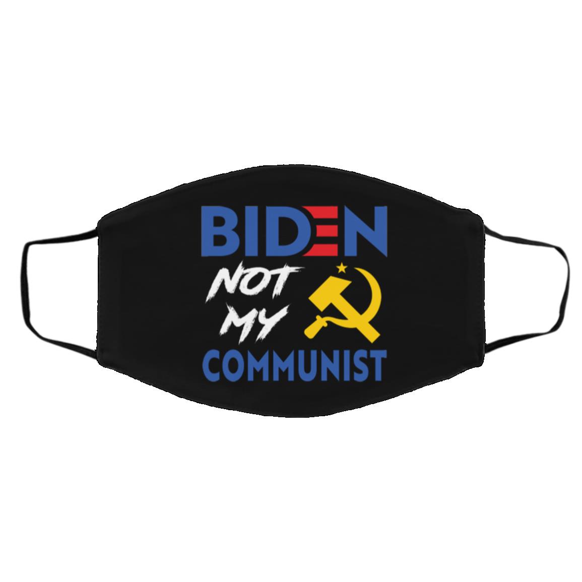 My Communist mask (1), Black, Cloth Face Cover – Medium/Large My Communist mask (1), Black, Cloth Face Cover – Medium/Large