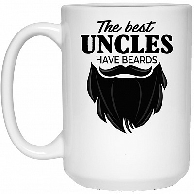 15 oz. White Mug