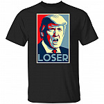 Trump 2021 Loser T-shirt - Funny Impeach Trump Gift Shirt, Black, Unisex T-Shirt