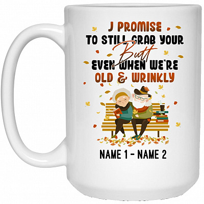 15 oz. White Mug