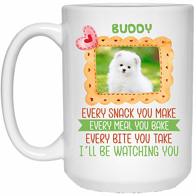 15 oz. White Mug