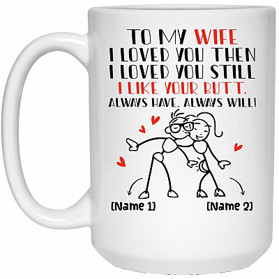 15 oz. White Mug