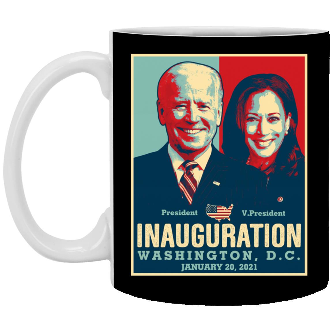 President Joe Biden Kamala Harris Mug, Black, 11 oz. White Mug President Joe Biden Kamala Harris Mug, Black, 11 oz. White Mug