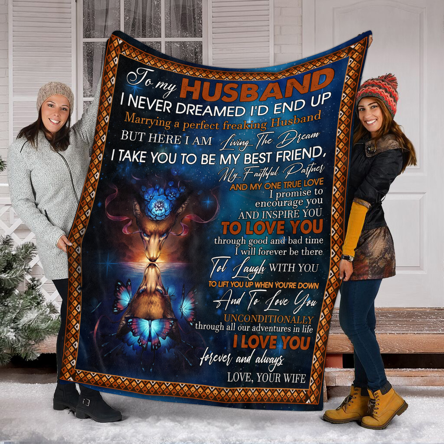 1KNG. End up(9) Blanket Mockup 8