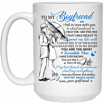 15 oz. White Mug