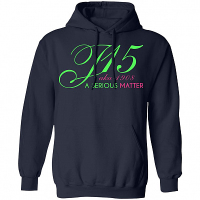 15th January Aka hoodie, Navy, Hoodie