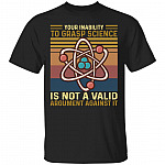 Science Shirt, Black, Unisex T-Shirt