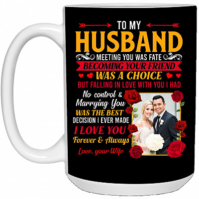 15 oz. White Mug