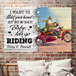 9VT. Hold Your Hand Let's Go Riding Personalized Mk2 - playball - 00000