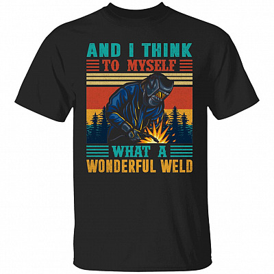 Weld Shirt, Black, Unisex T-Shirt