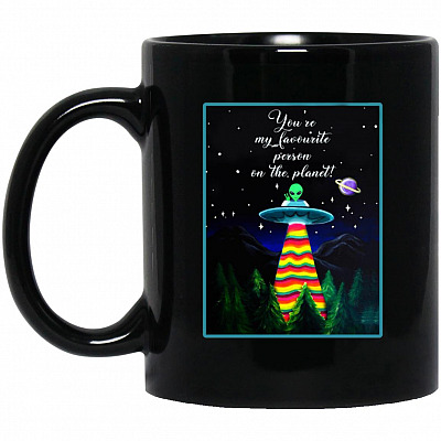 11 oz. Black Mug