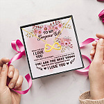 To My Wife When I Tell You I Love You Remind You That You Are The Best Thing Infinity Heart Pendant Necklace