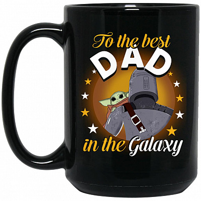 15 oz. Black Mug
