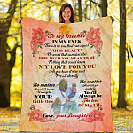 1KNG. Equal your beauty Blanket Mockup 1