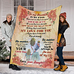 1KNG. Equal your beauty Blanket Mockup 8