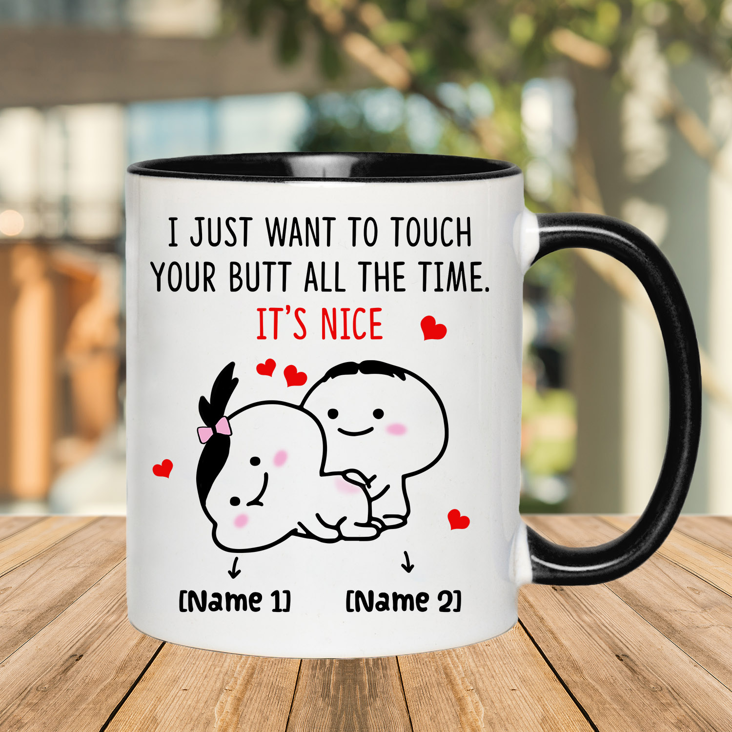 1VT. Touch Your Butt All The Time Personalized mk1