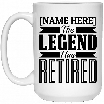 15 oz. White Mug