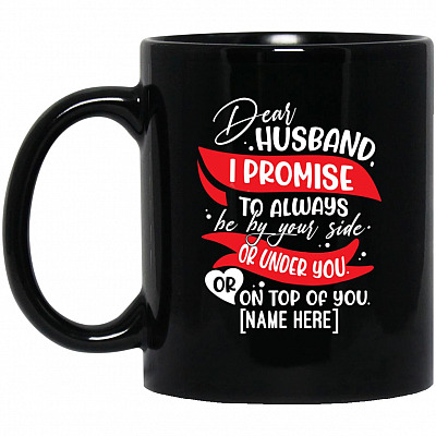 11 oz. Black Mug