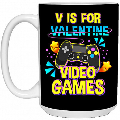 15 oz. White Mug