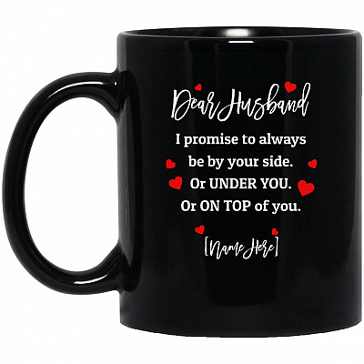 11 oz. Black Mug