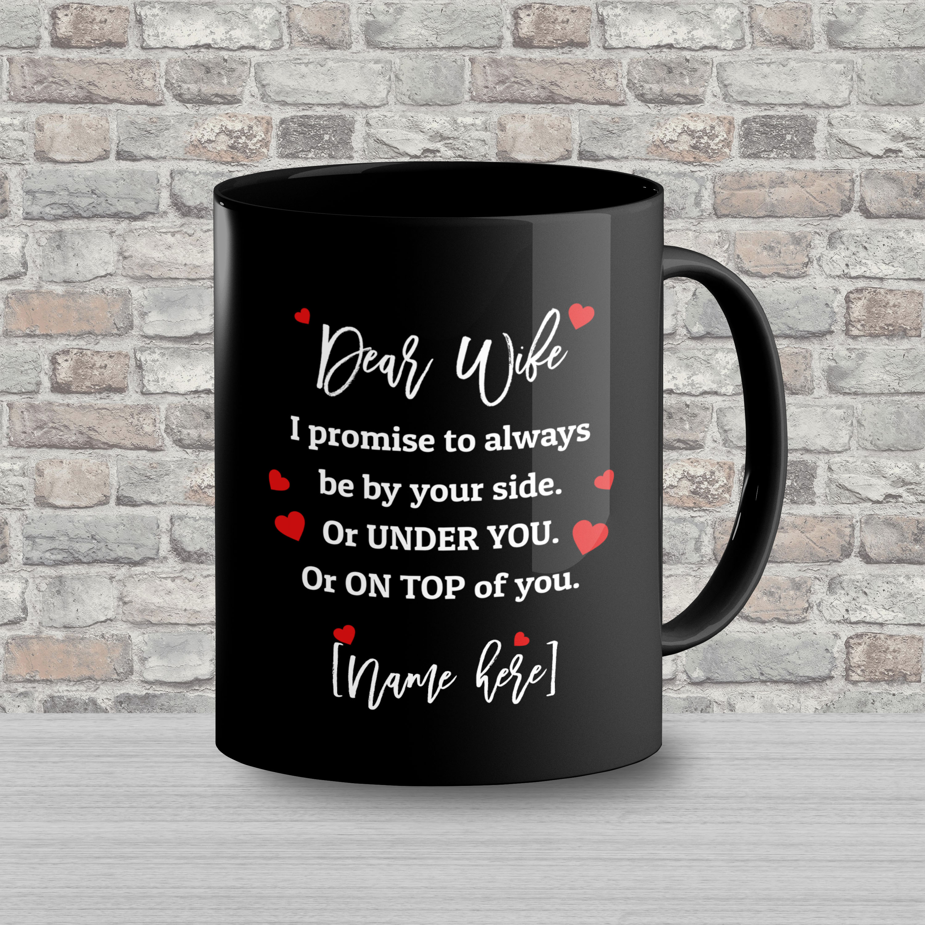 3VT. UU TIEN Dear WIFE Be By Your Side Personalized mk1