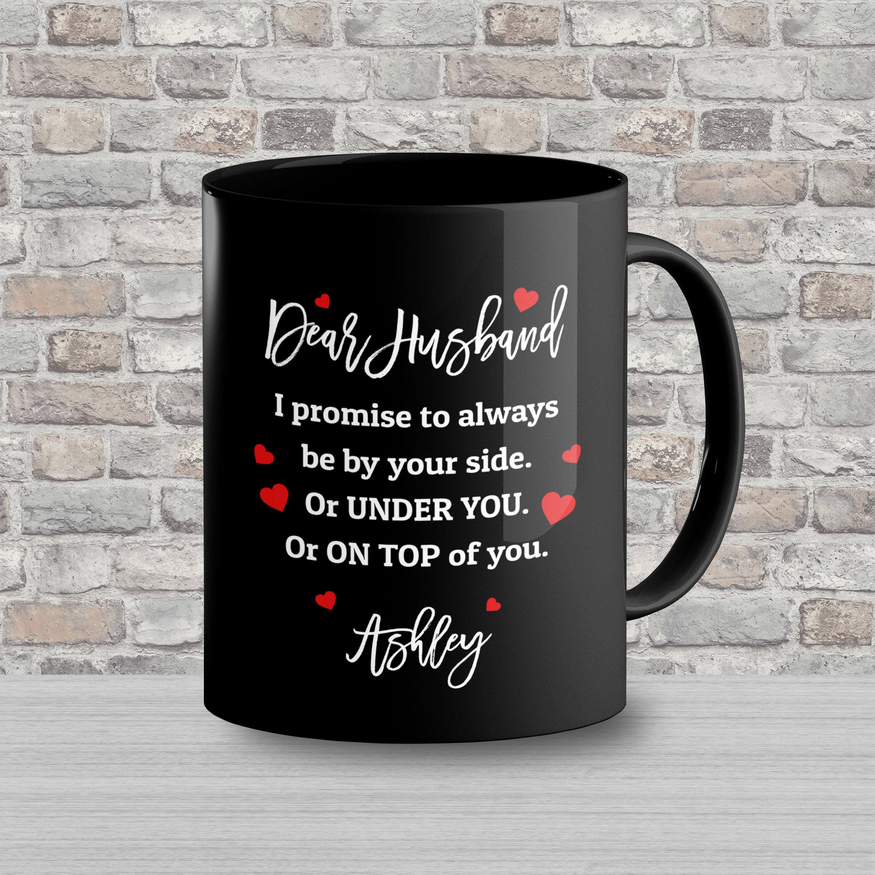 3VT. UU TIEN Dear Husband Be By Your Side Personalized mk2 - Madina Script #000000