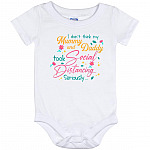 I Dont Think Mommy, White, Baby Onesie - 12 Month