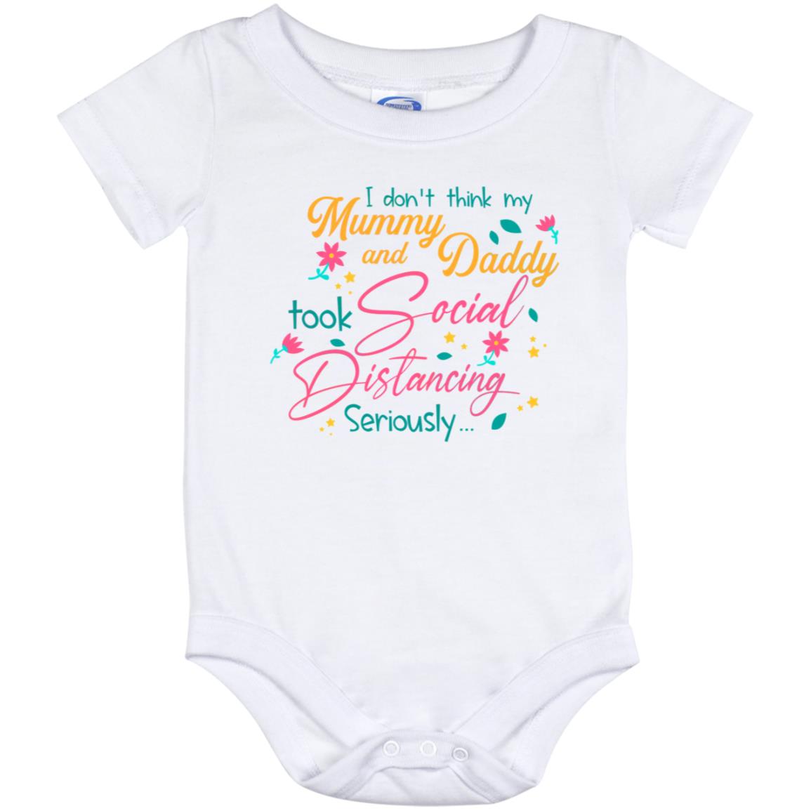 I Dont Think Mommy, White, Baby Onesie - 12 Month I Dont Think Mommy, White, Baby Onesie - 12 Month