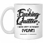 Customized Fucking, White, 11 oz. White Mug