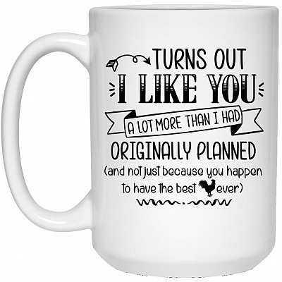 15 oz. White Mug