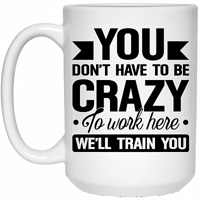 15 oz. White Mug