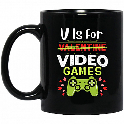 11 oz. Black Mug