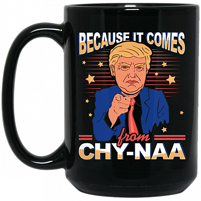15 oz. Black Mug