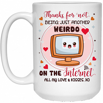 15 oz. White Mug