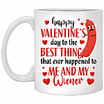 Wiener Mug, White, 11 oz. White Mug