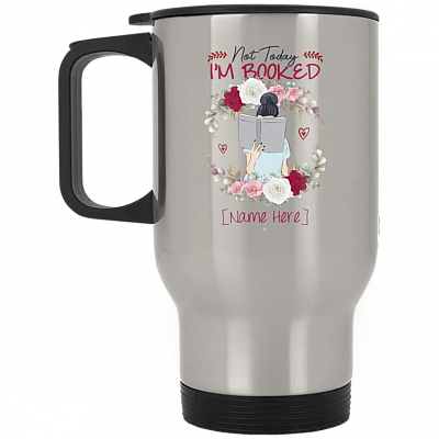 14 oz. Silver Travel Mug