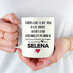Personalized Turns Out I Like You A Lot More Than I Originally Planned Coffee Mug - Funny Mug For Boyfriend