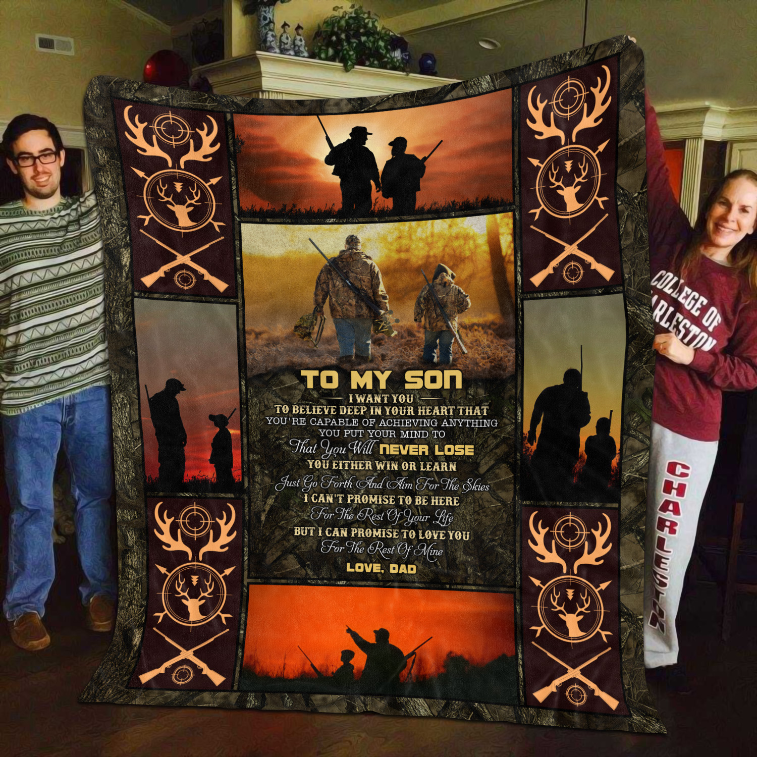 2KNG. Win Or Learn Blanket Mockup 11