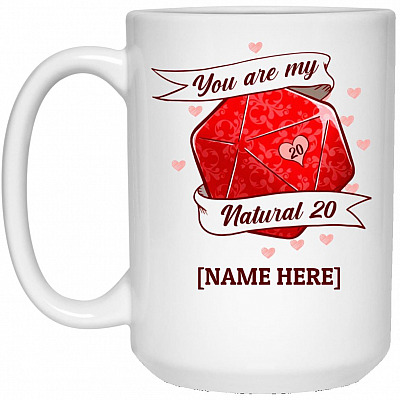 15 oz. White Mug